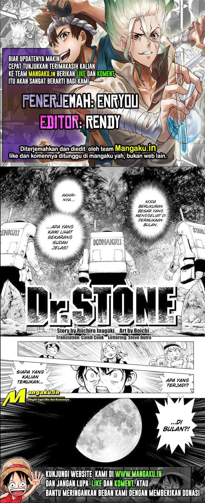 Dr. Stone: Chapter 228 - Page 1