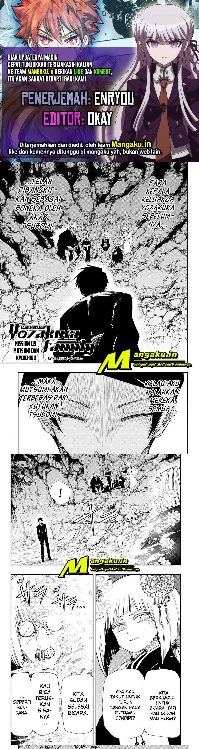 Mission: Yozakura Family: Chapter 119 - Page 1