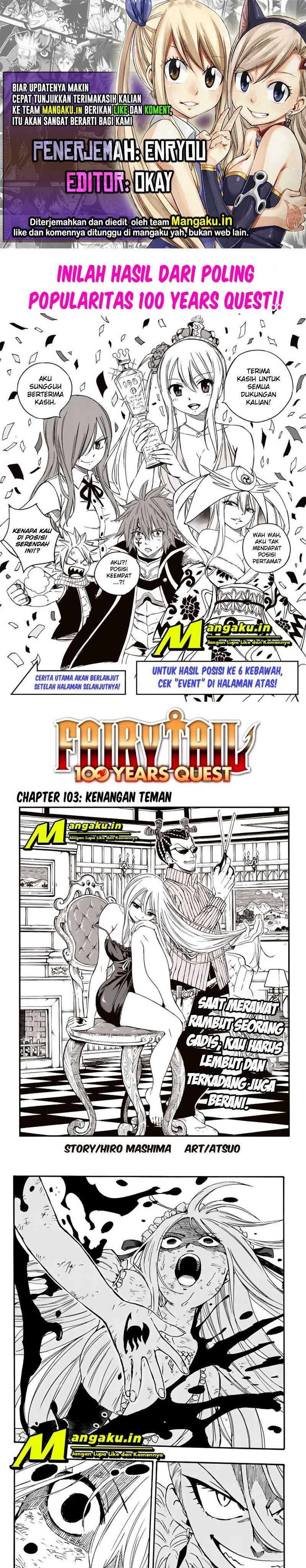 Fairy Tail: 100 Years Quest: Chapter 103 - Page 1