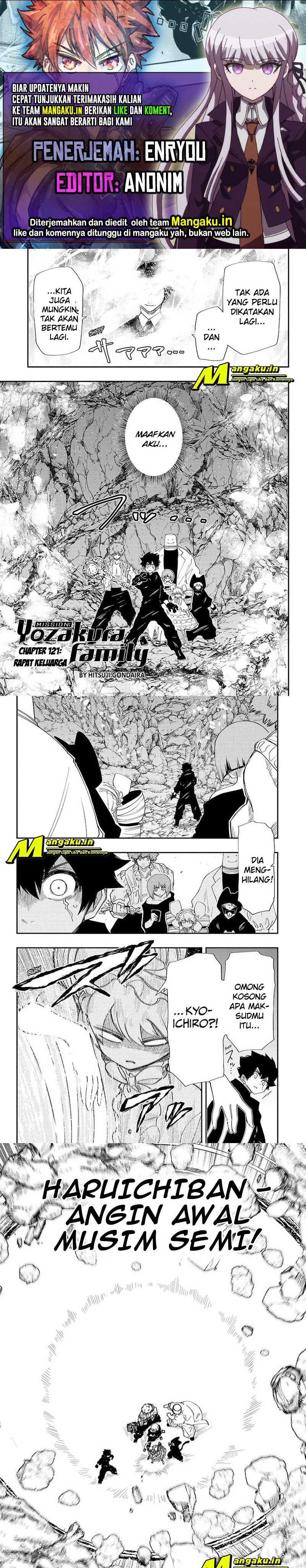 Mission: Yozakura Family: Chapter 121 - Page 1