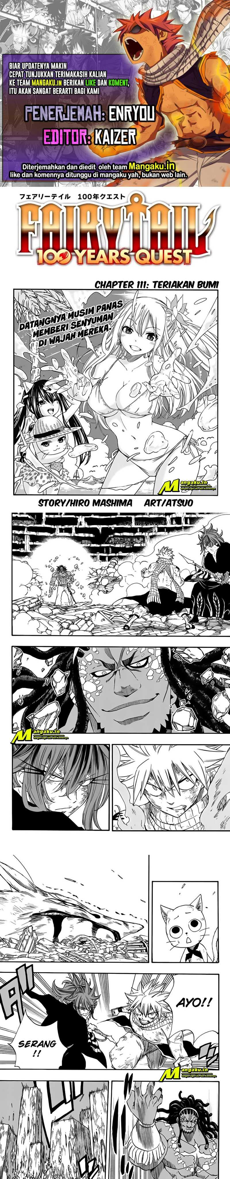 Fairy Tail: 100 Years Quest: Chapter 111 - Page 1