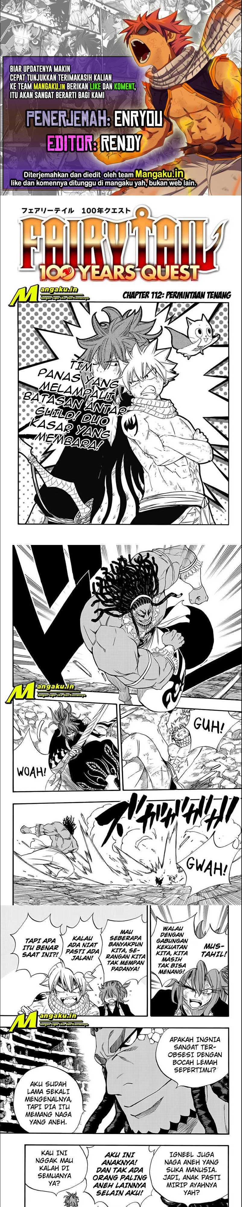 Fairy Tail: 100 Years Quest: Chapter 112 - Page 1