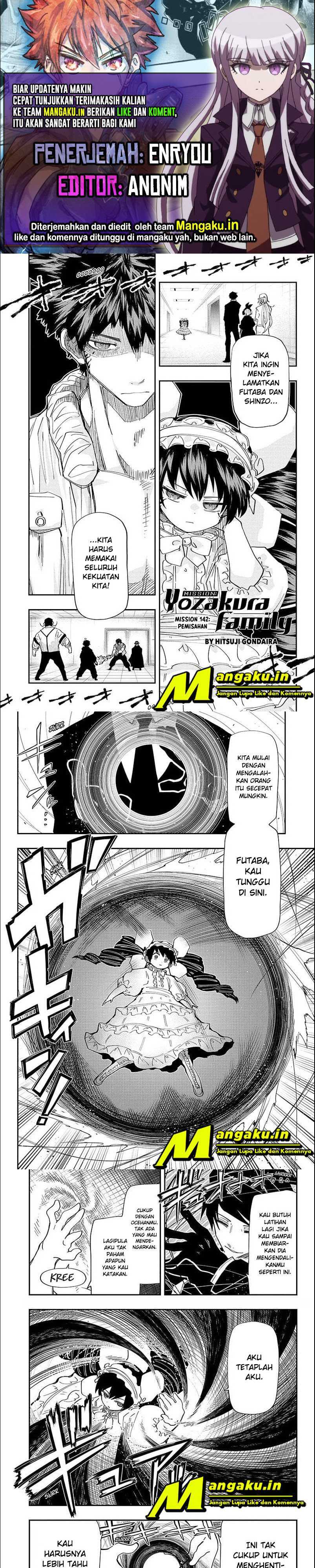 Mission: Yozakura Family: Chapter 142 - Page 1