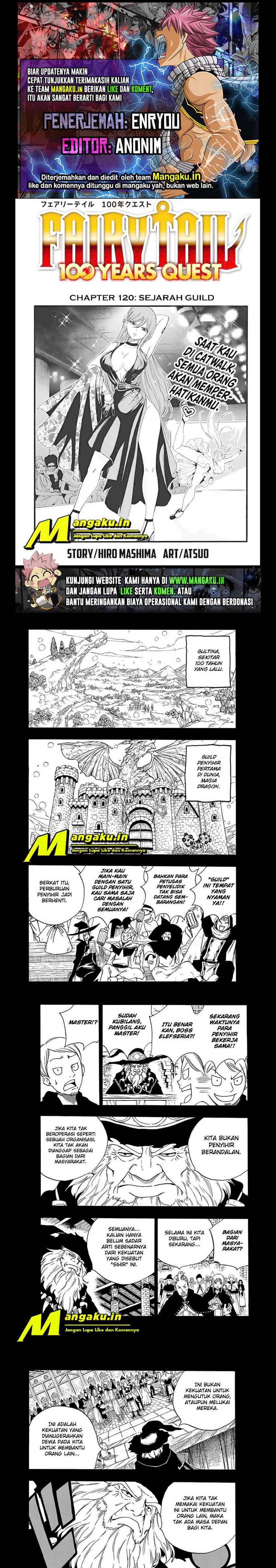 Fairy Tail: 100 Years Quest: Chapter 120 - Page 1