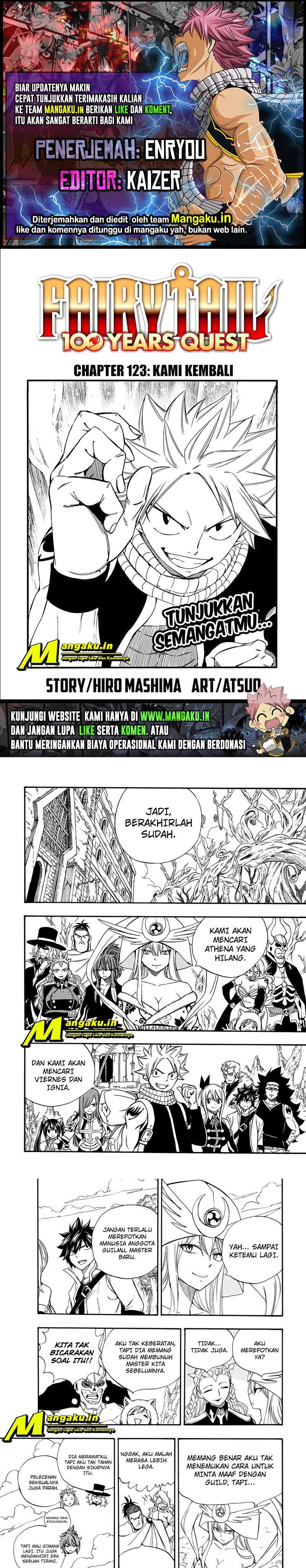 Fairy Tail: 100 Years Quest: Chapter 123 - Page 1