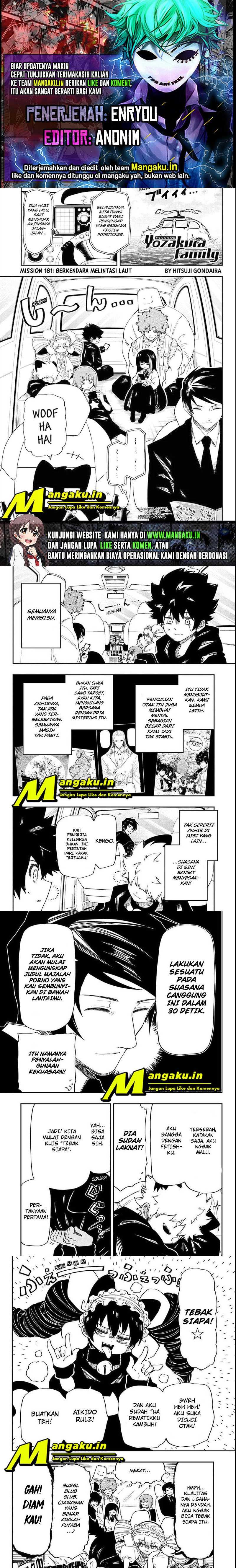 Mission: Yozakura Family: Chapter 161 - Page 1