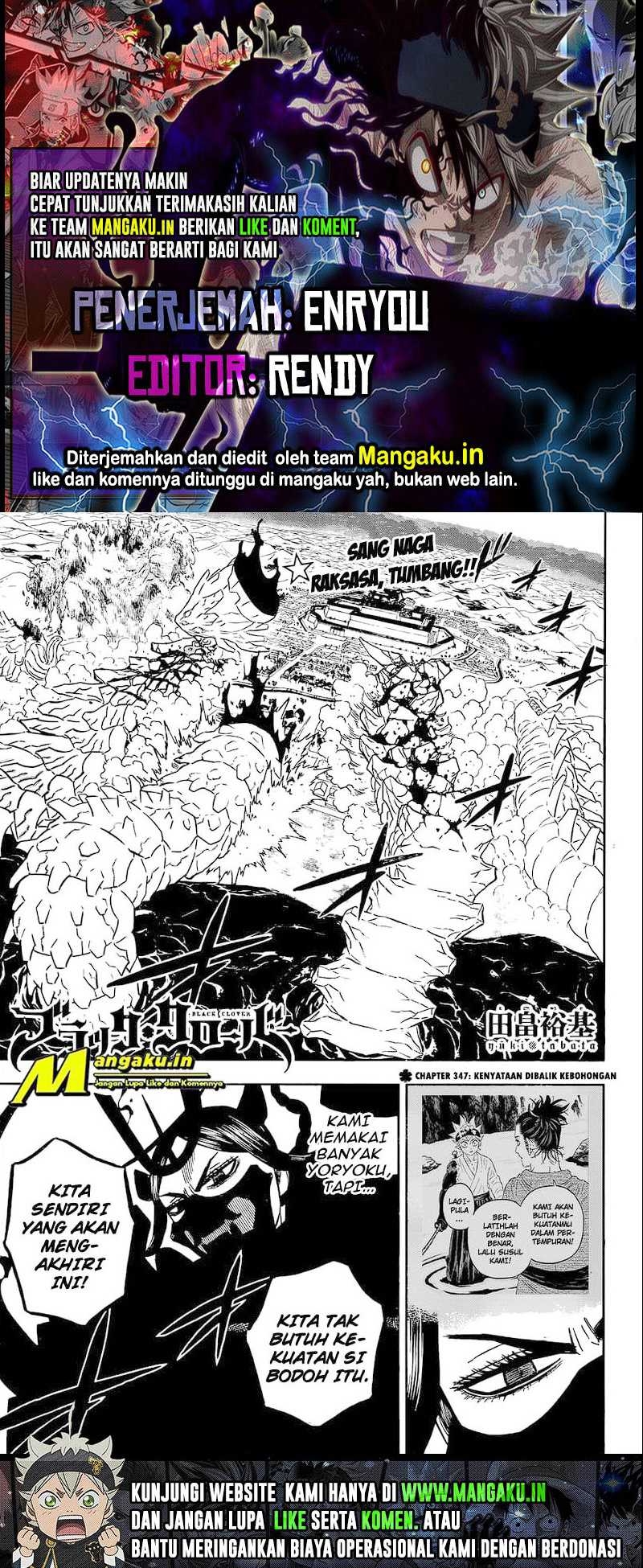 Black Clover: Chapter 347 - Page 1