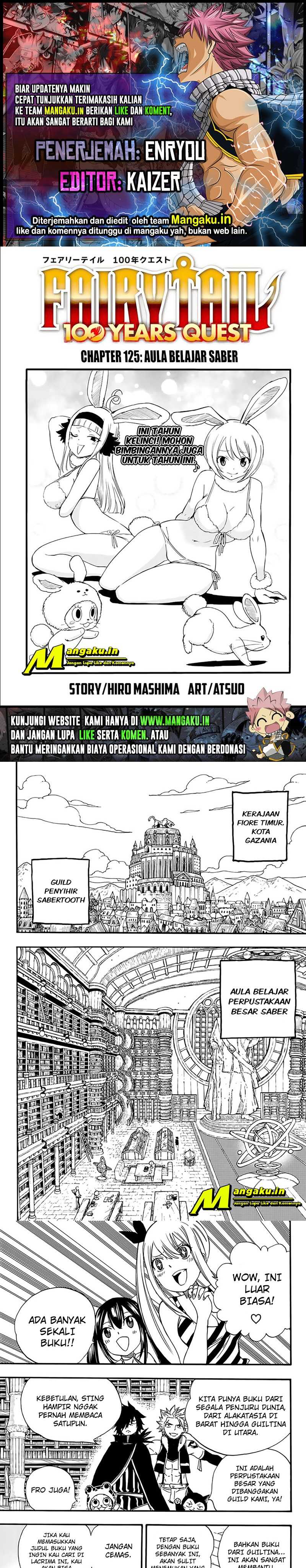 Fairy Tail: 100 Years Quest: Chapter 125 - Page 1