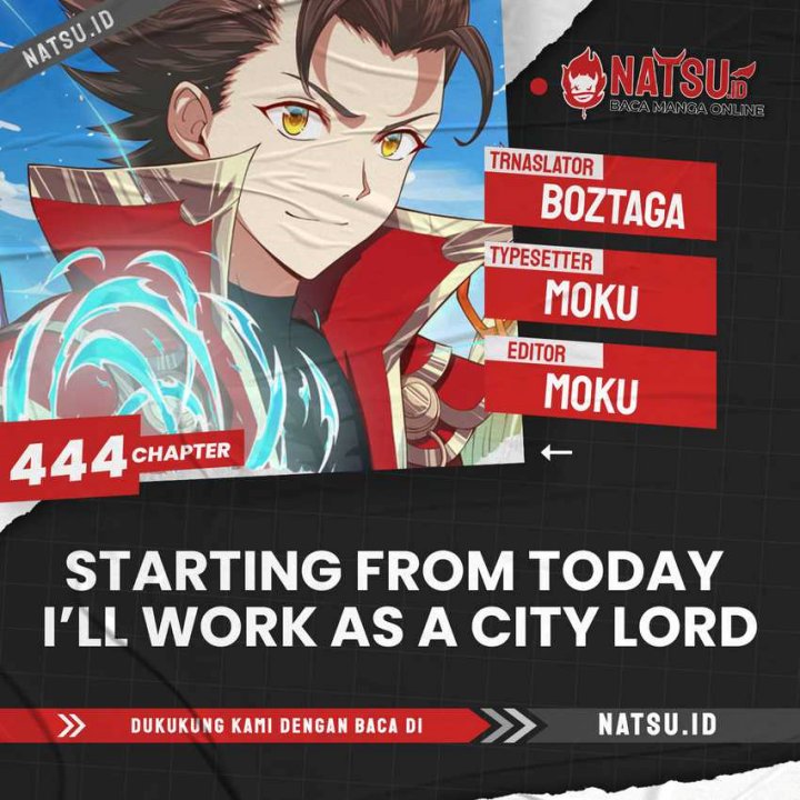 Starting From Today I’ll Work As A City Lord: Chapter 444 - Page 1