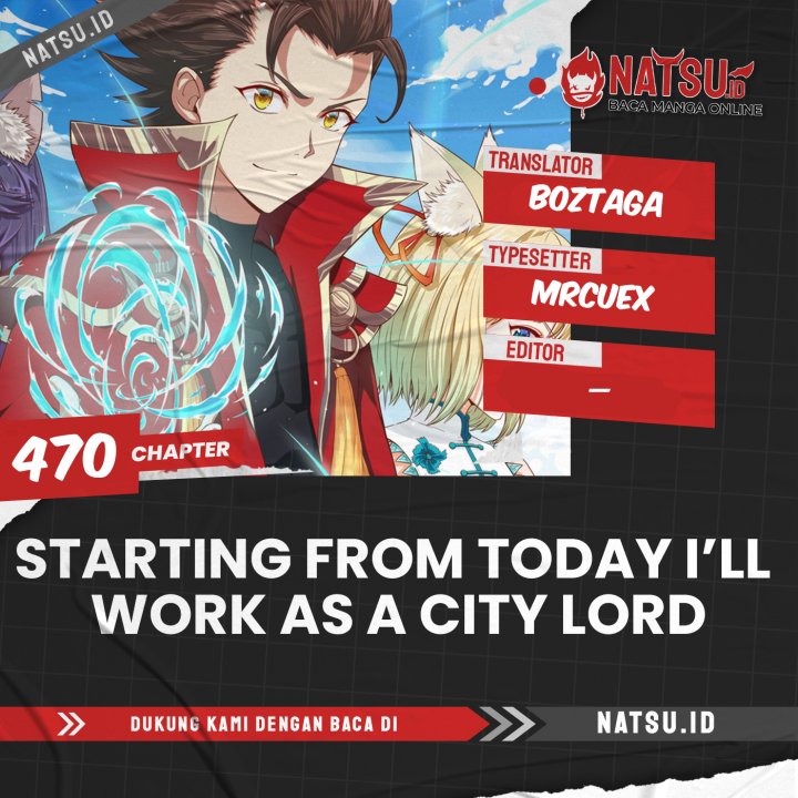 Starting From Today I’ll Work As A City Lord: Chapter 470 - Page 1