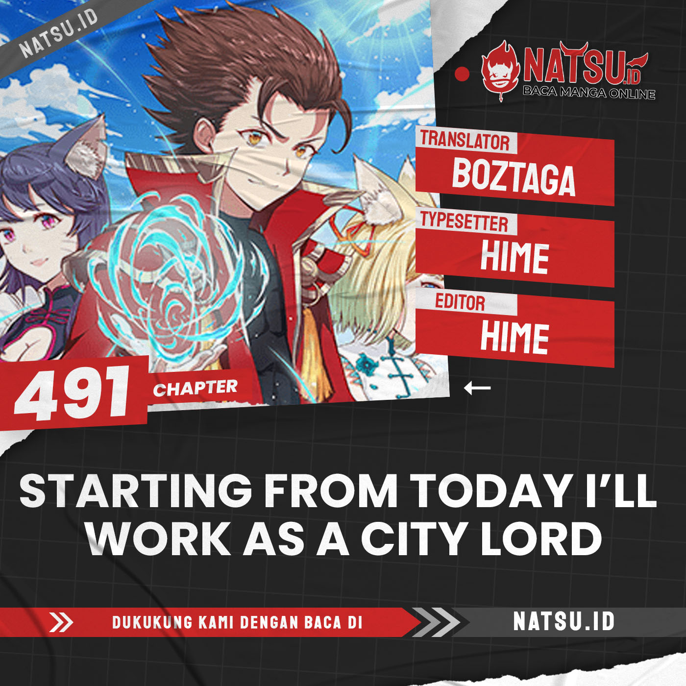 Starting From Today I’ll Work As A City Lord: Chapter 491 - Page 1
