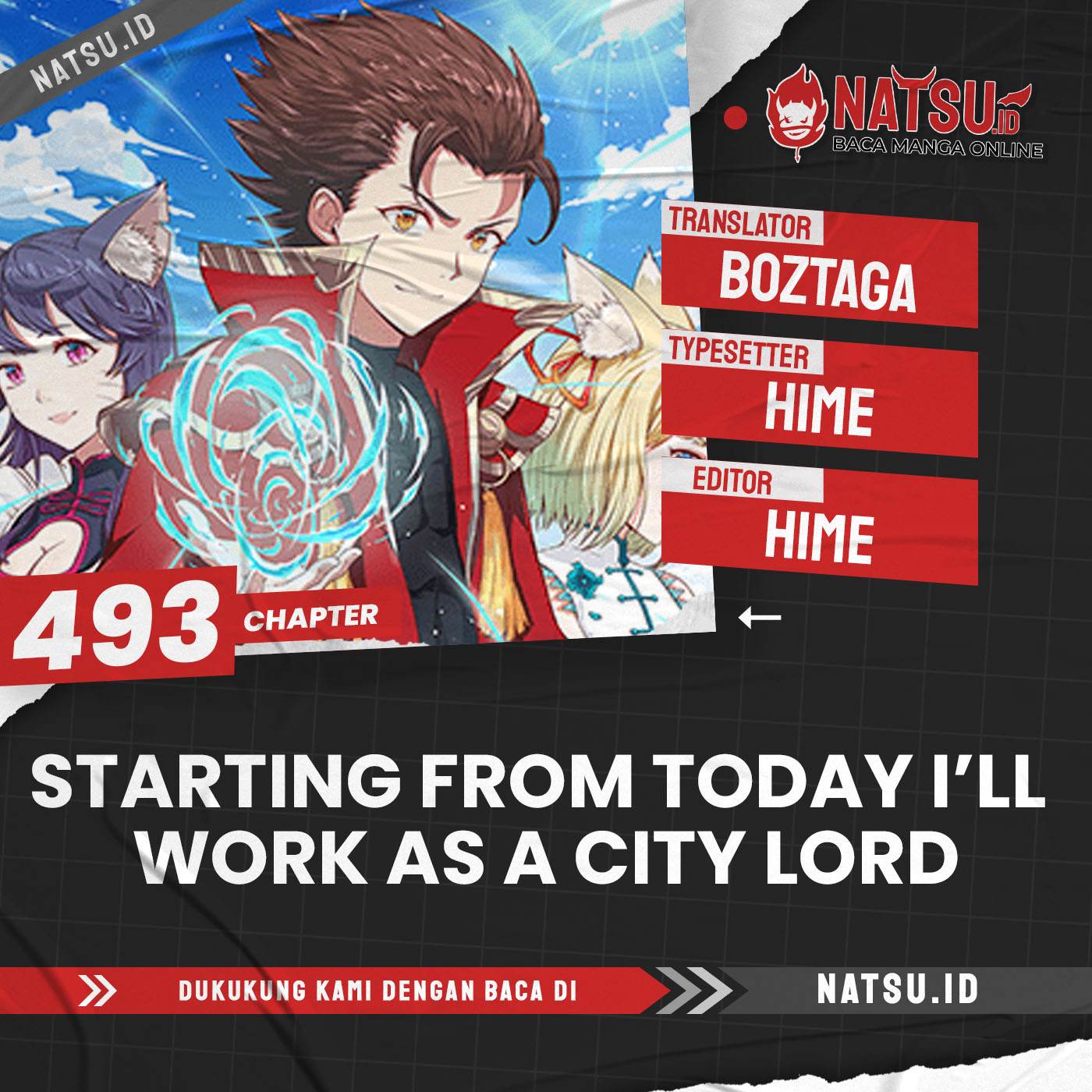 Starting From Today I’ll Work As A City Lord: Chapter 493 - Page 1