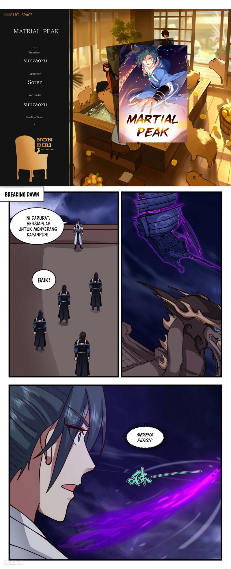 Martial Peak: Chapter 3236 - Page 1