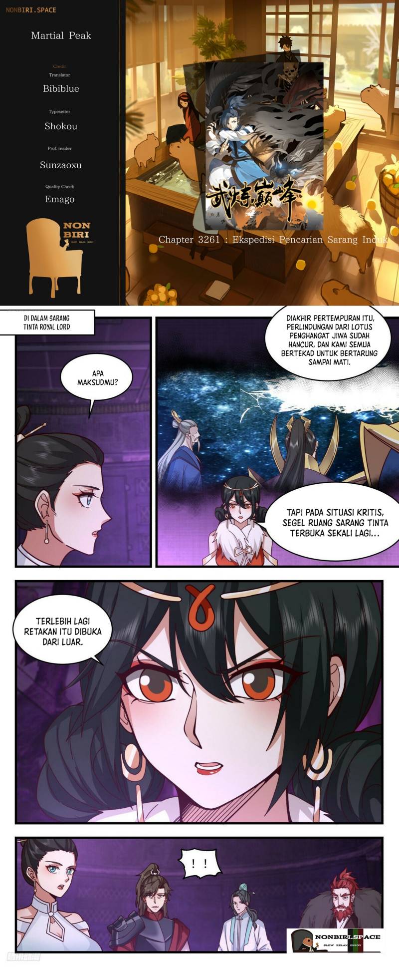 Martial Peak: Chapter 3261 - Page 1
