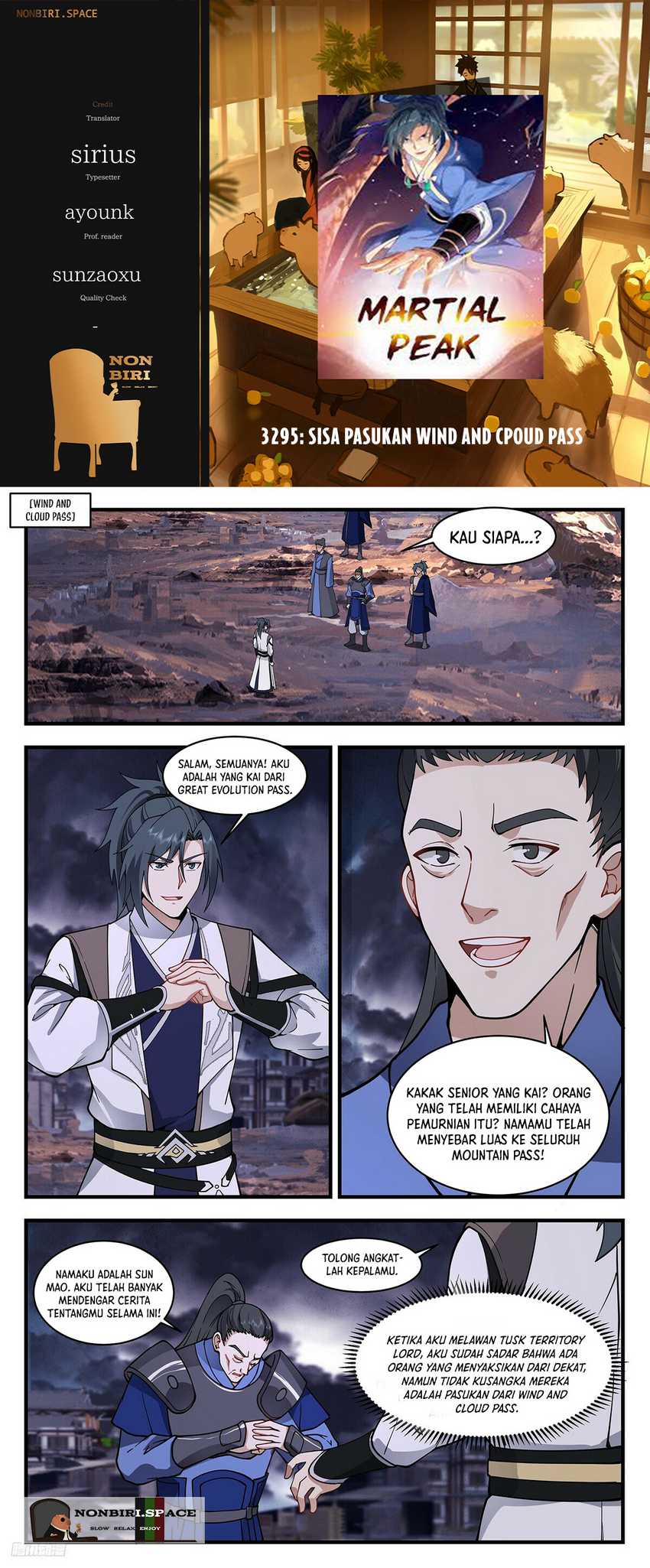 Martial Peak: Chapter 3295 - Page 1