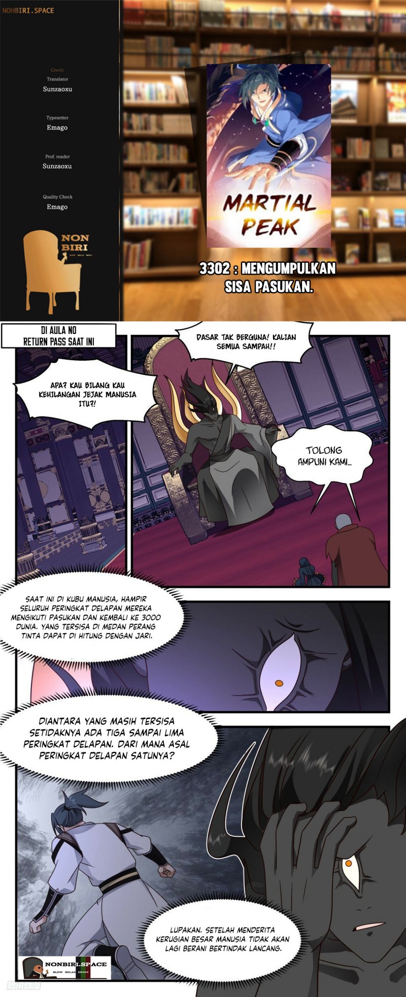 Martial Peak: Chapter 3302 - Page 1
