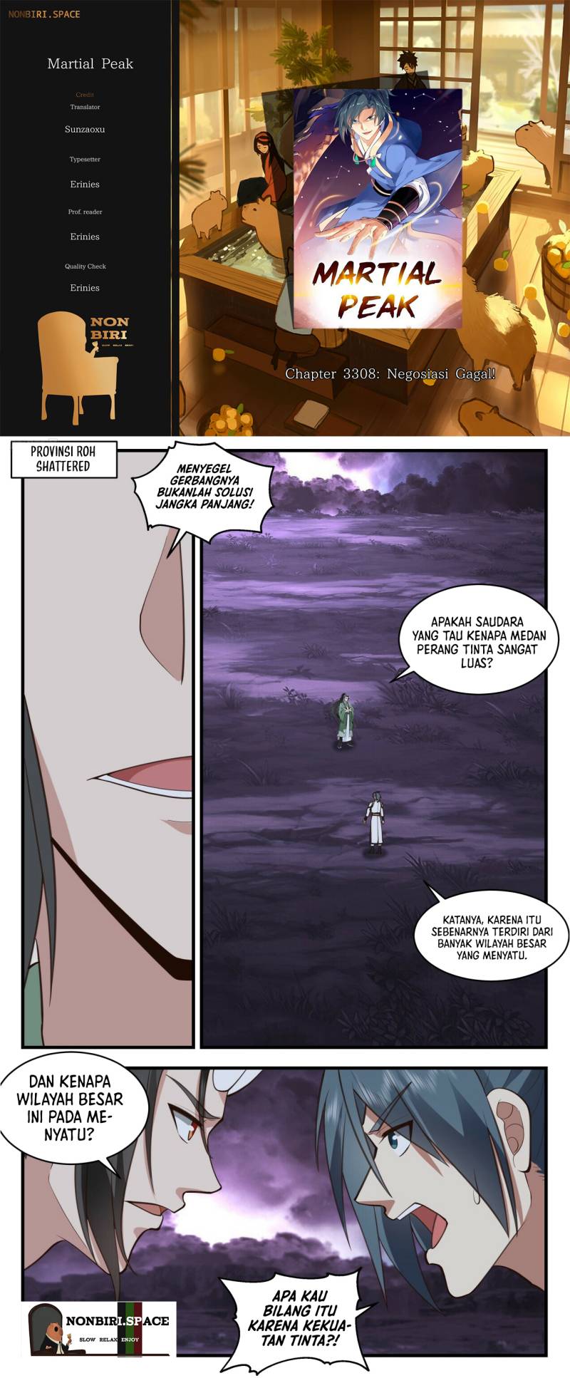 Martial Peak: Chapter 3308 - Page 1