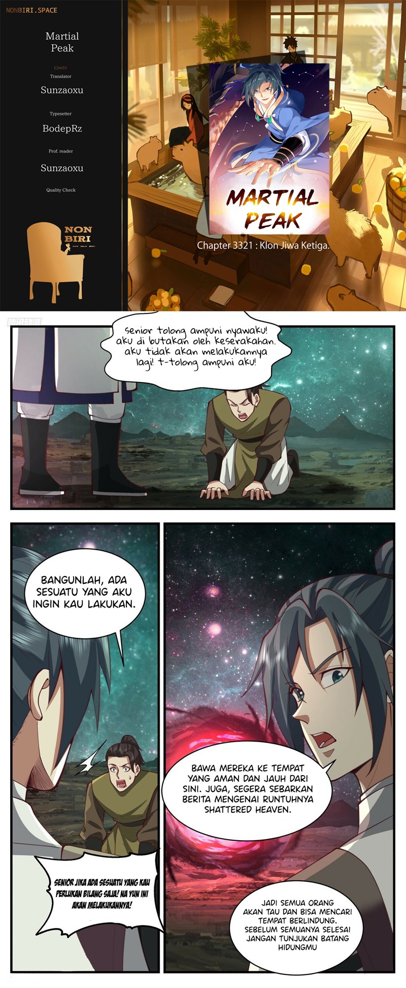 Martial Peak: Chapter 3321 - Page 1