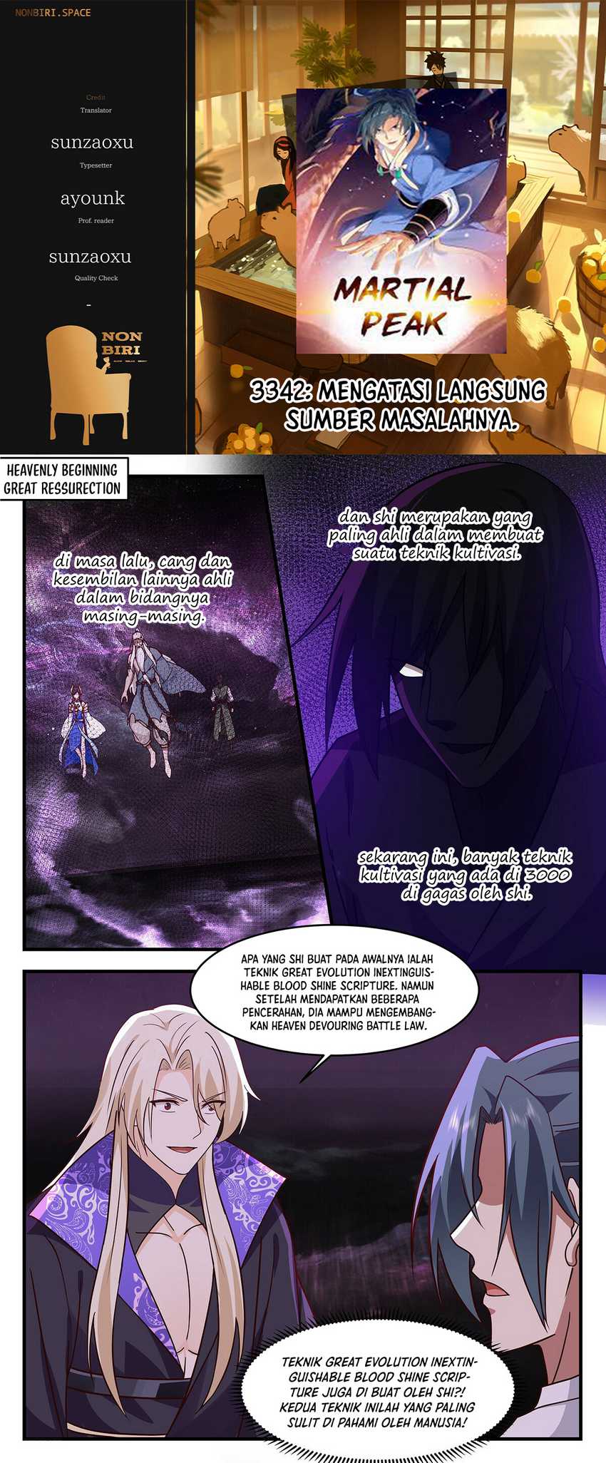 Martial Peak: Chapter 3342 - Page 1