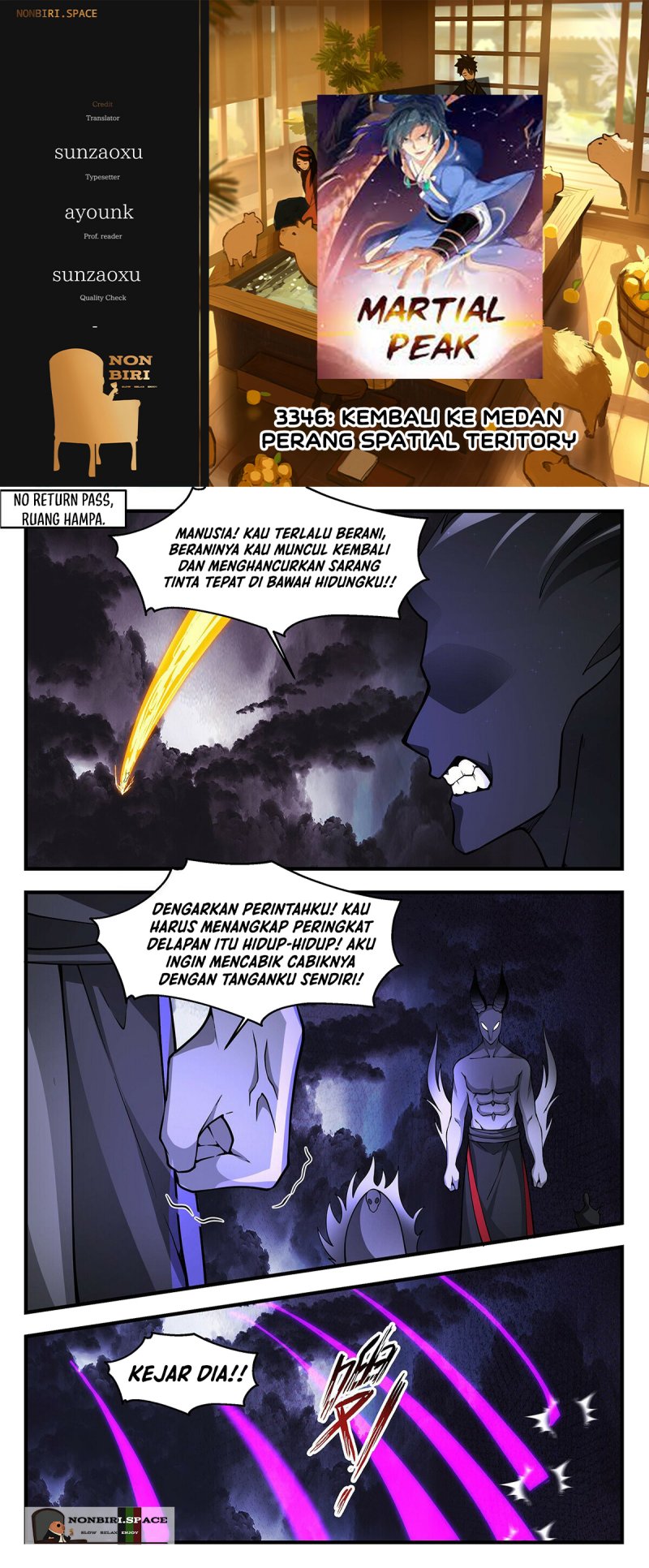 Martial Peak: Chapter 3346 - Page 1