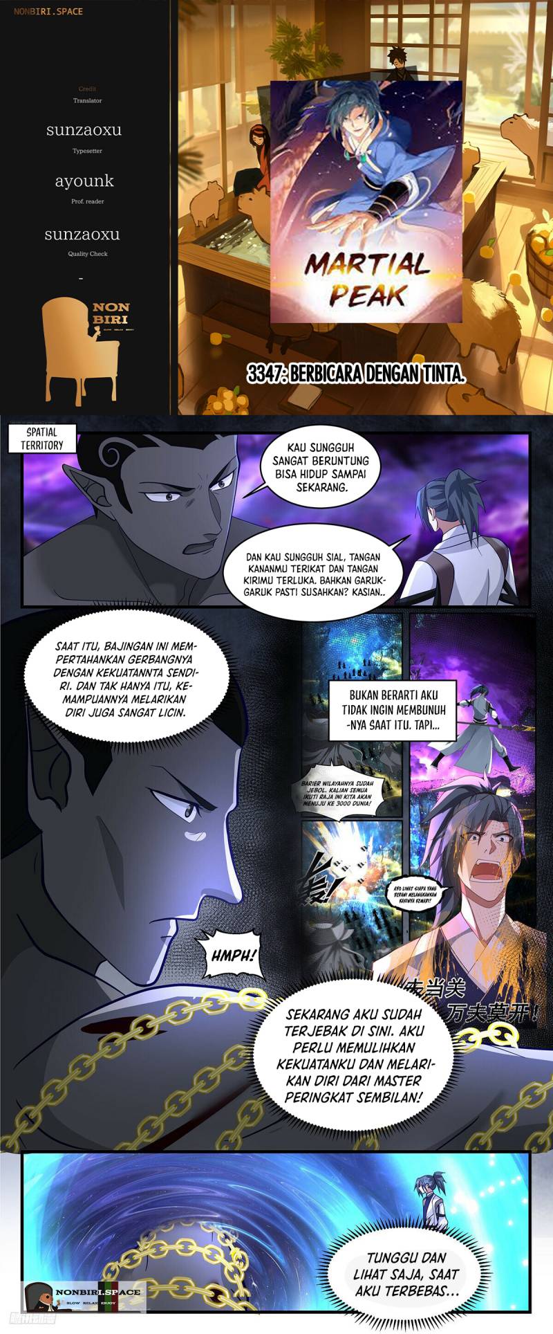 Martial Peak: Chapter 3347 - Page 1