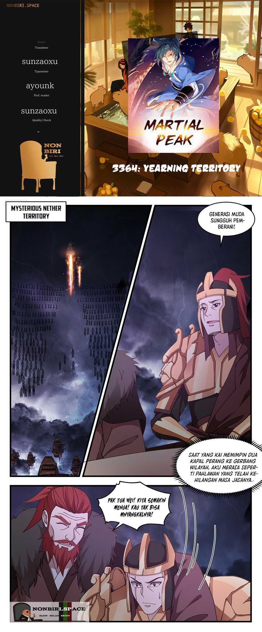 Martial Peak: Chapter 3364 - Page 1
