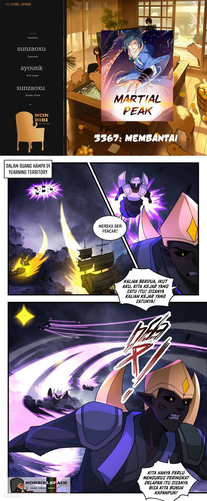 Martial Peak: Chapter 3367 - Page 1