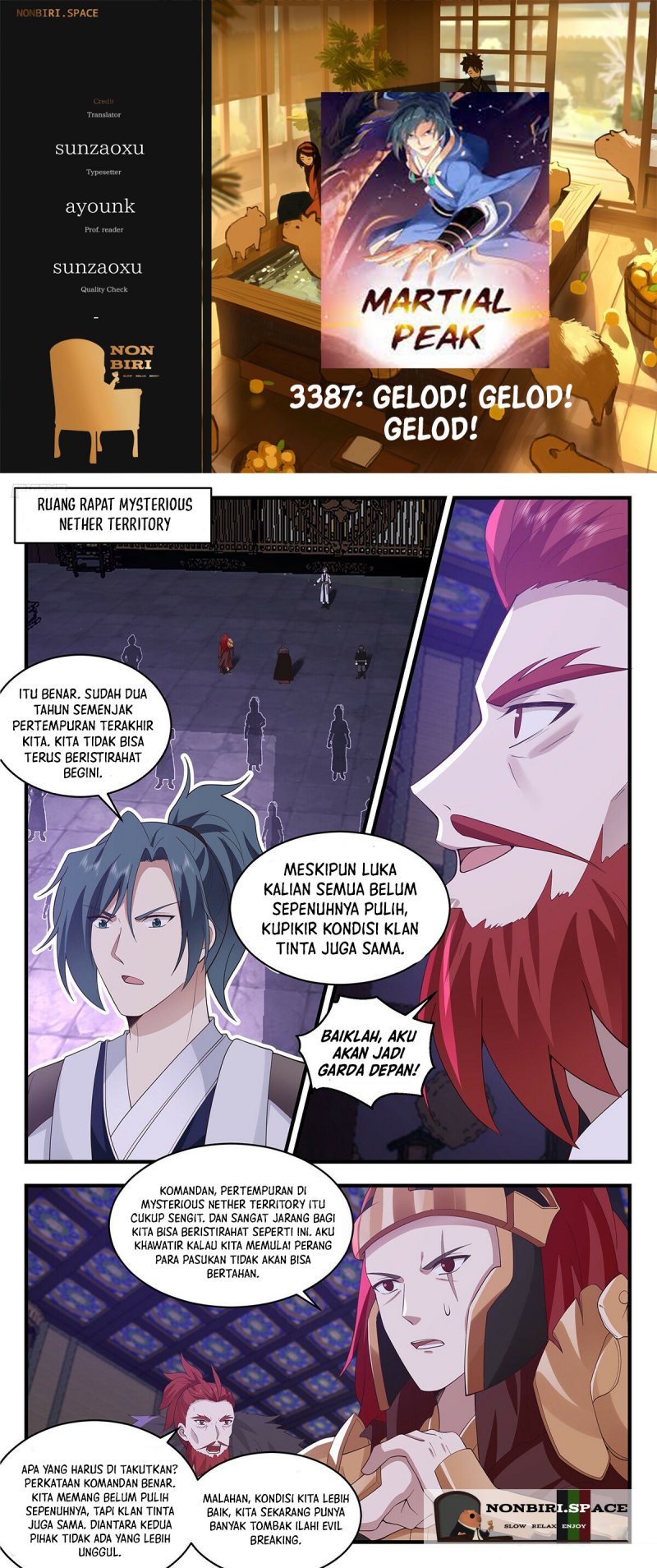 Martial Peak: Chapter 3387 - Page 1