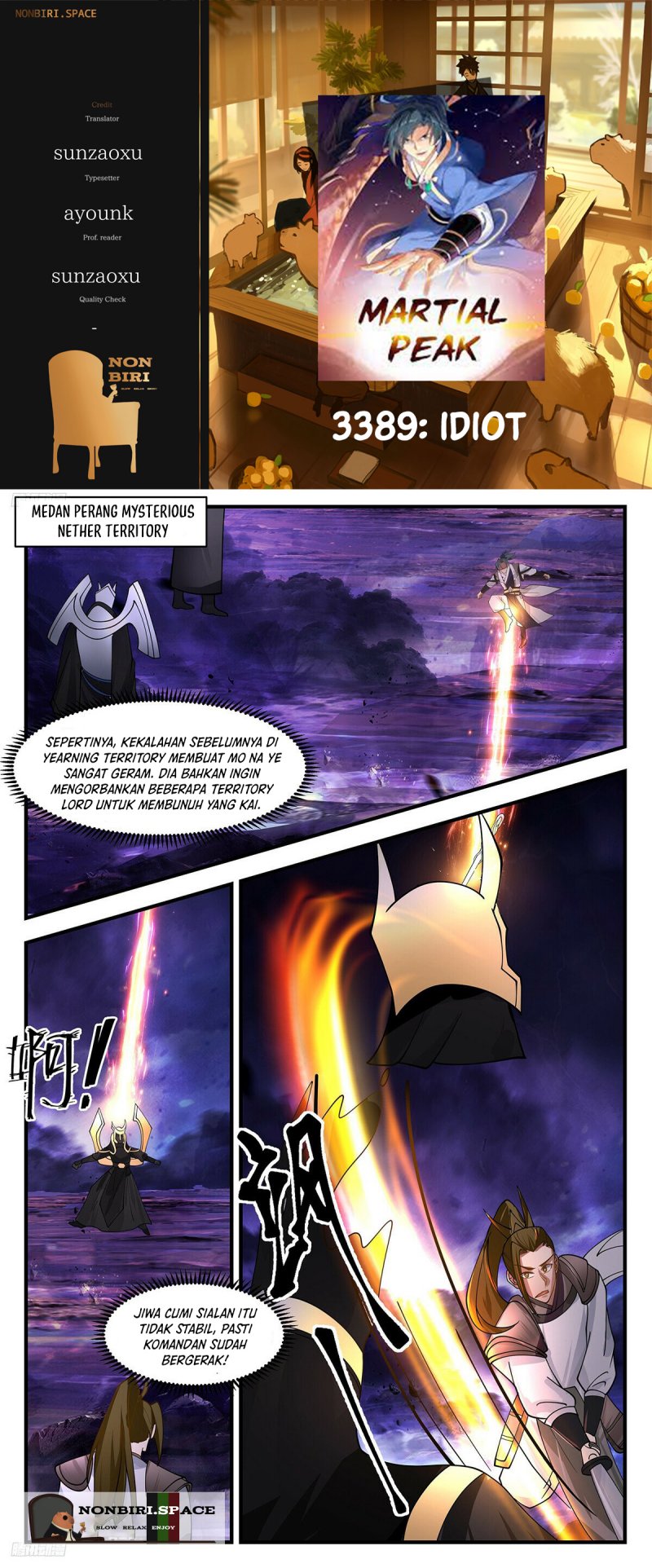 Martial Peak: Chapter 3389 - Page 1