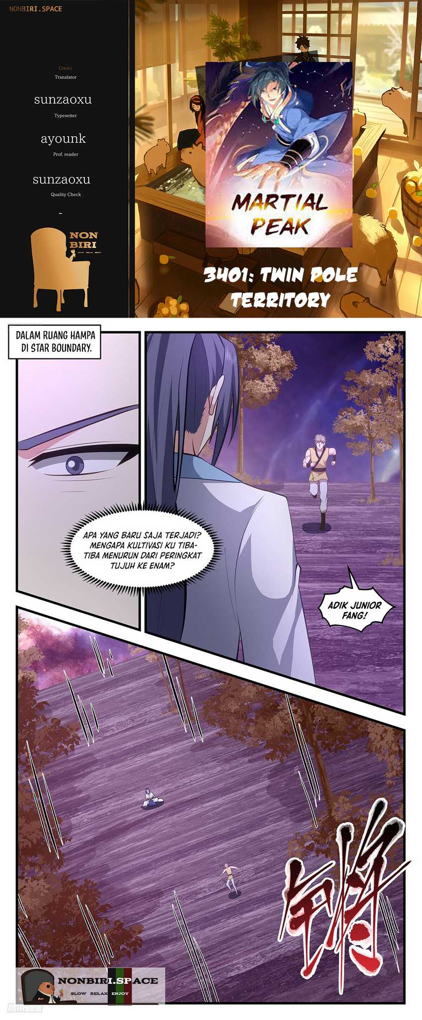 Martial Peak: Chapter 3401 - Page 1