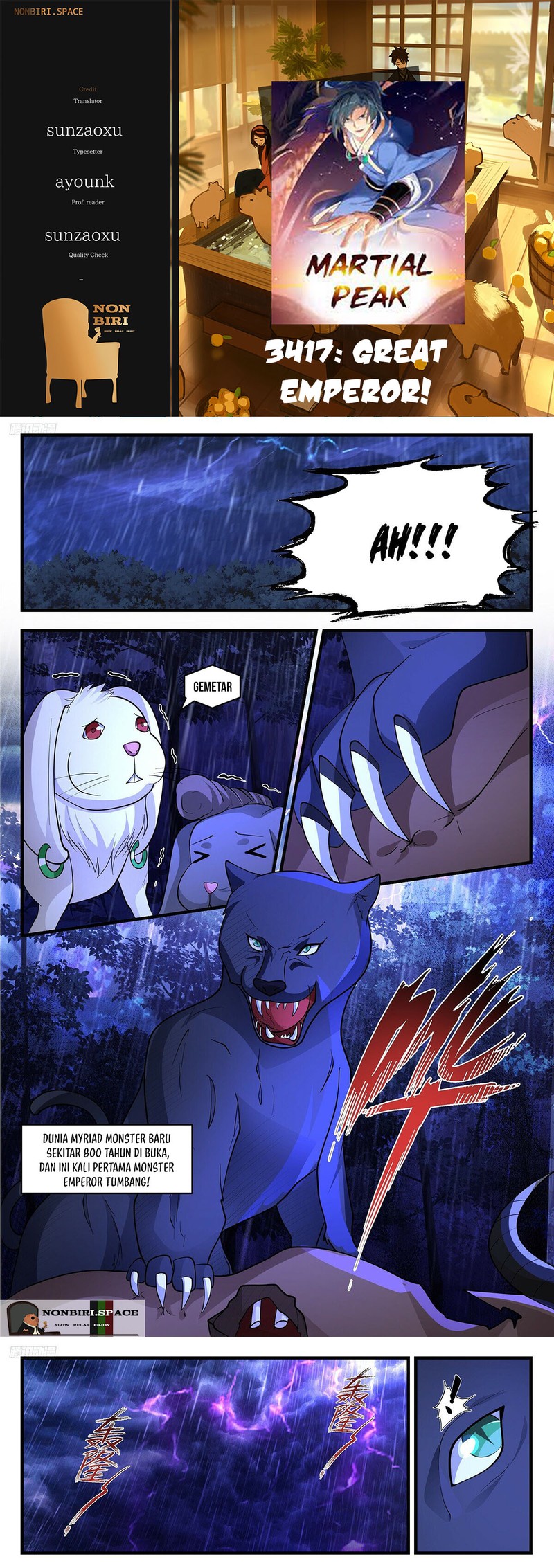 Martial Peak: Chapter 3417 - Page 1