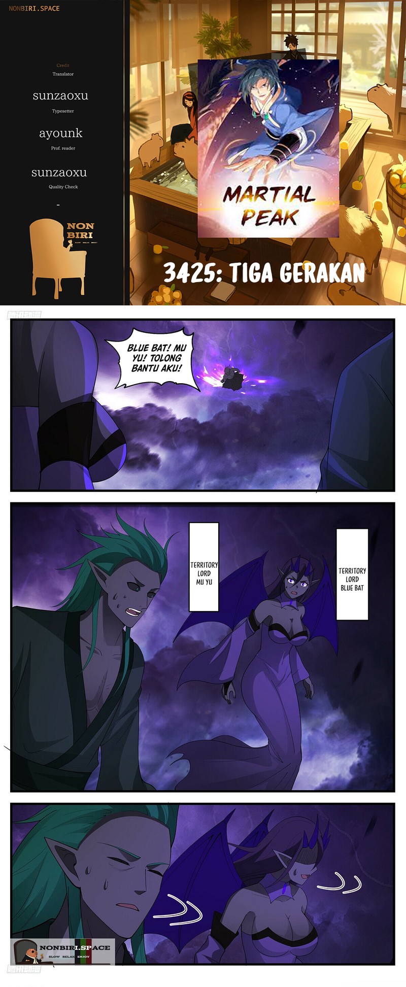 Martial Peak: Chapter 3425 - Page 1