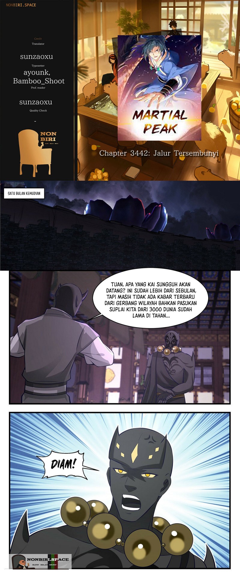 Martial Peak: Chapter 3442 - Page 1