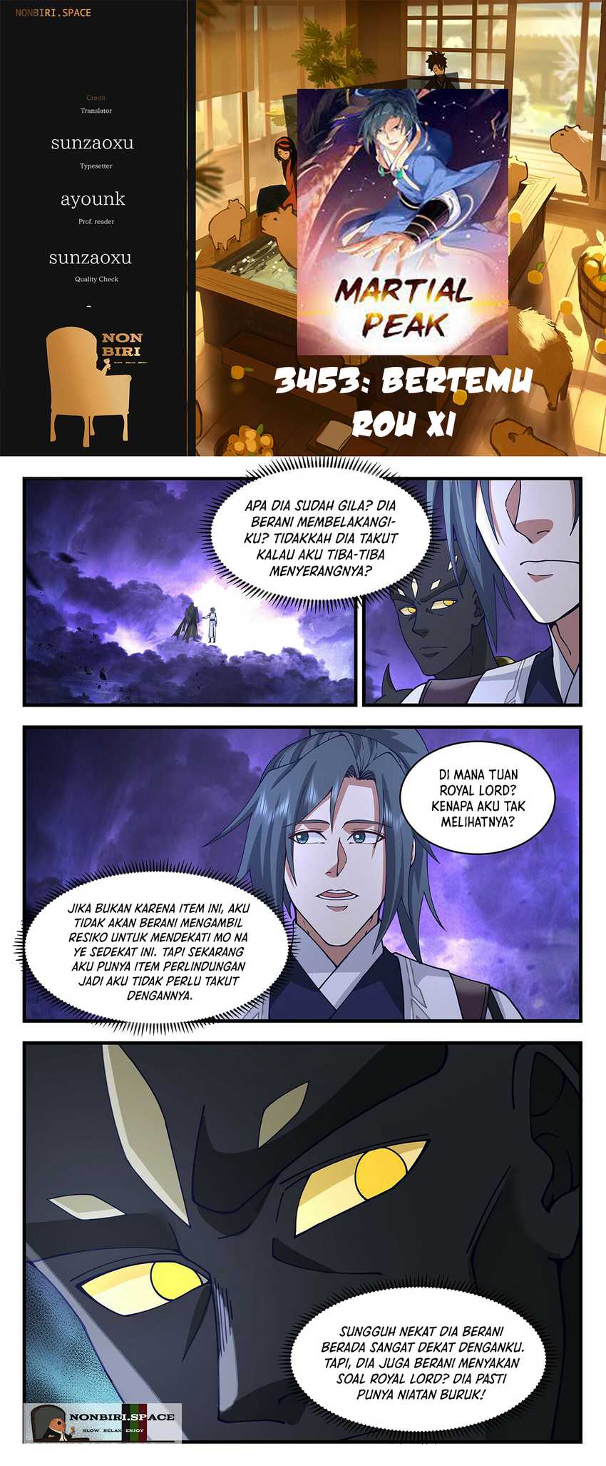 Martial Peak: Chapter 3453 - Page 1