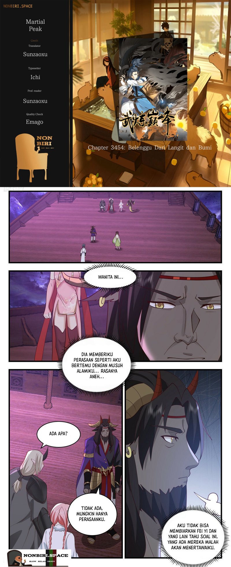 Martial Peak: Chapter 3454 - Page 1