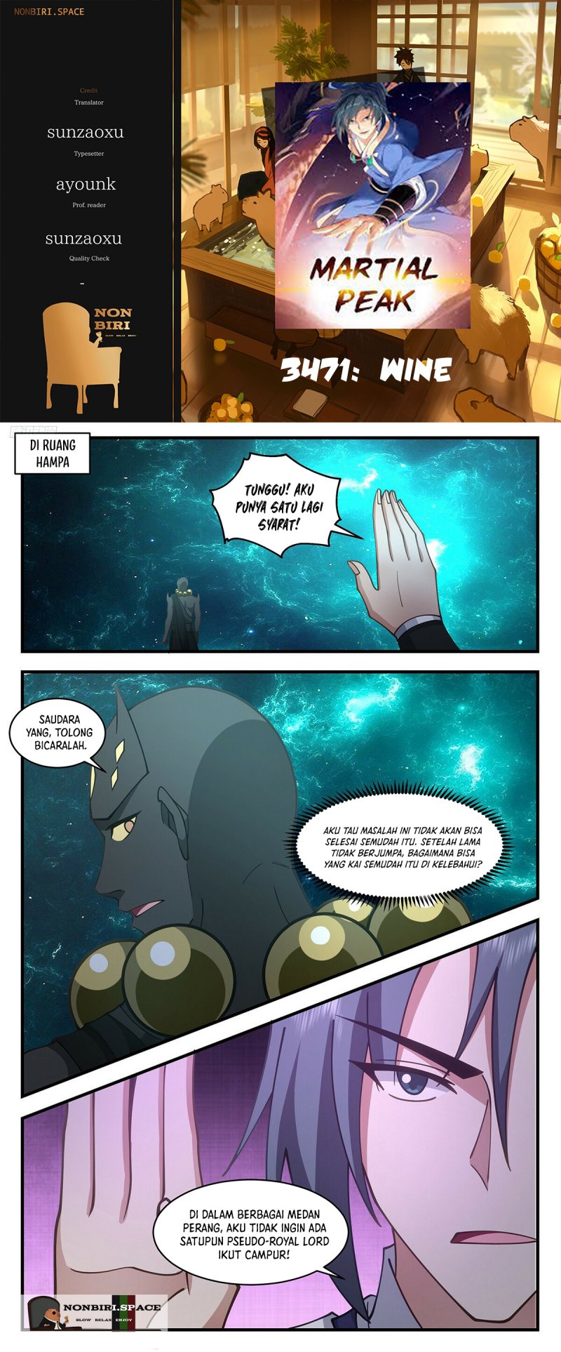 Martial Peak: Chapter 3471 - Page 1