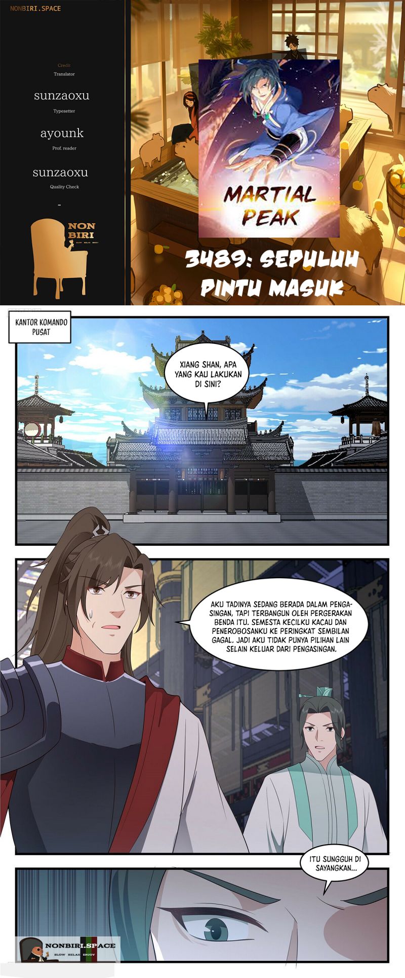 Martial Peak: Chapter 3489 - Page 1
