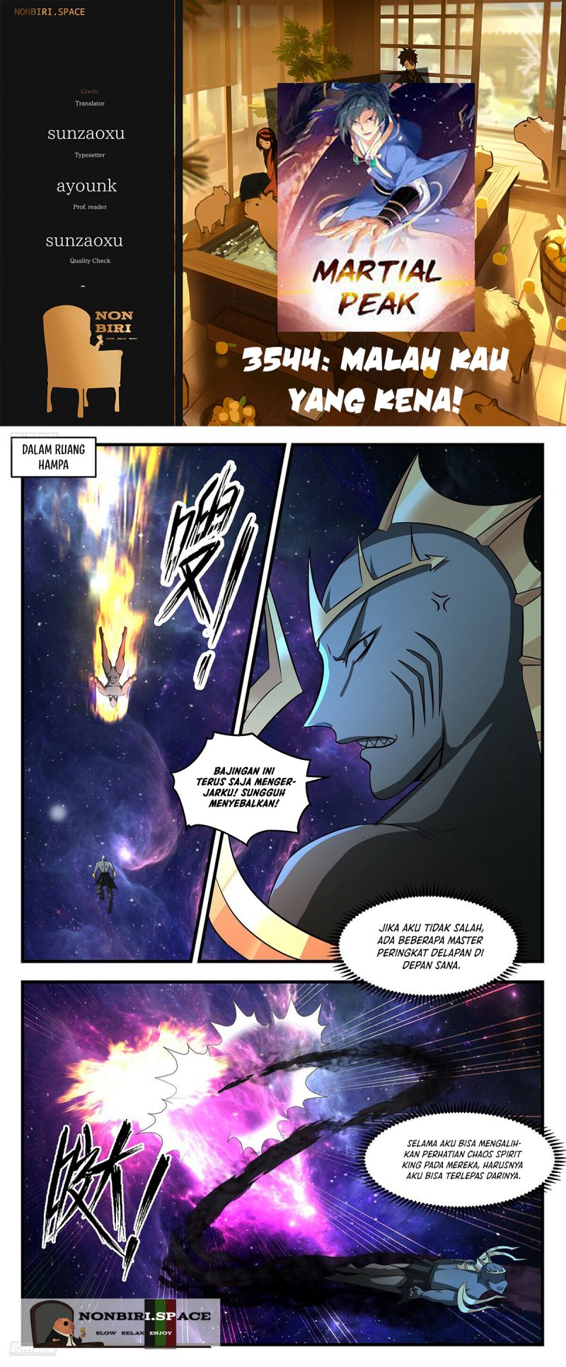 Martial Peak: Chapter 3544 - Page 1