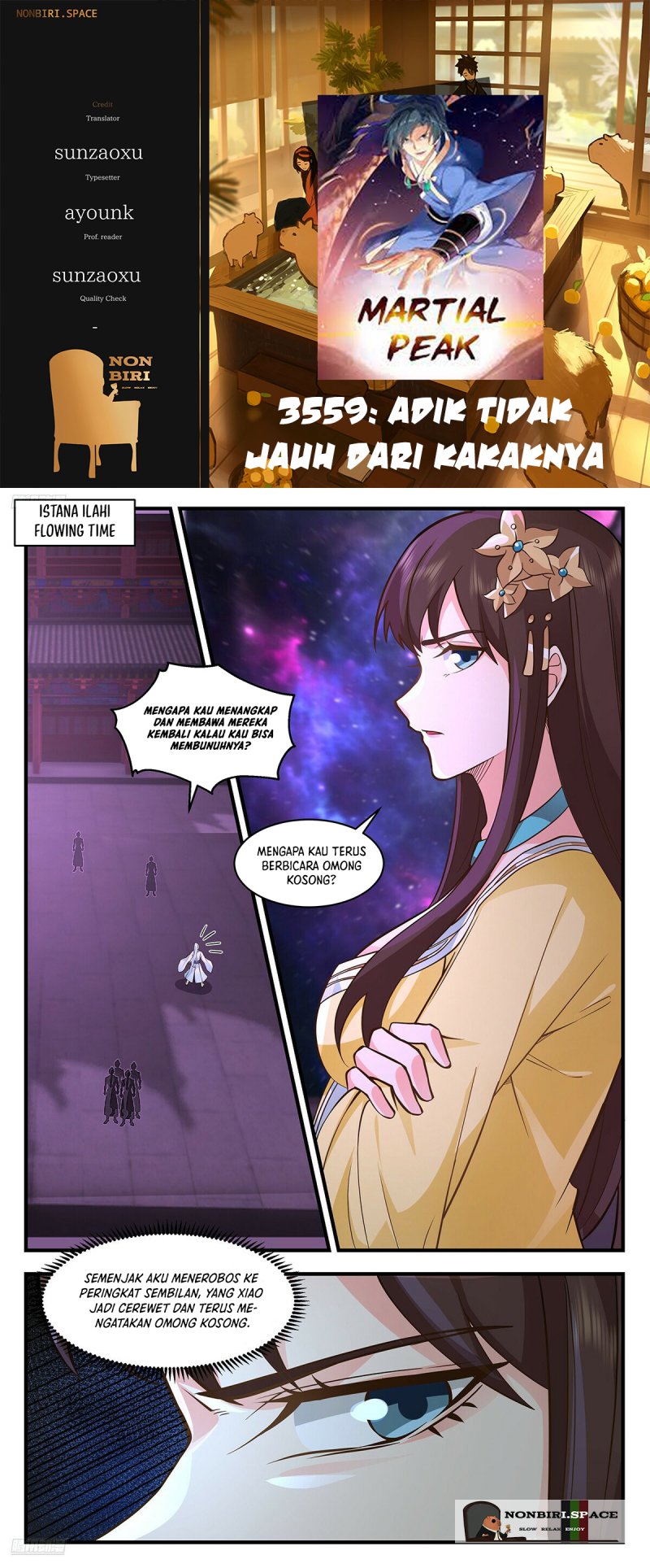 Martial Peak: Chapter 3559 - Page 1