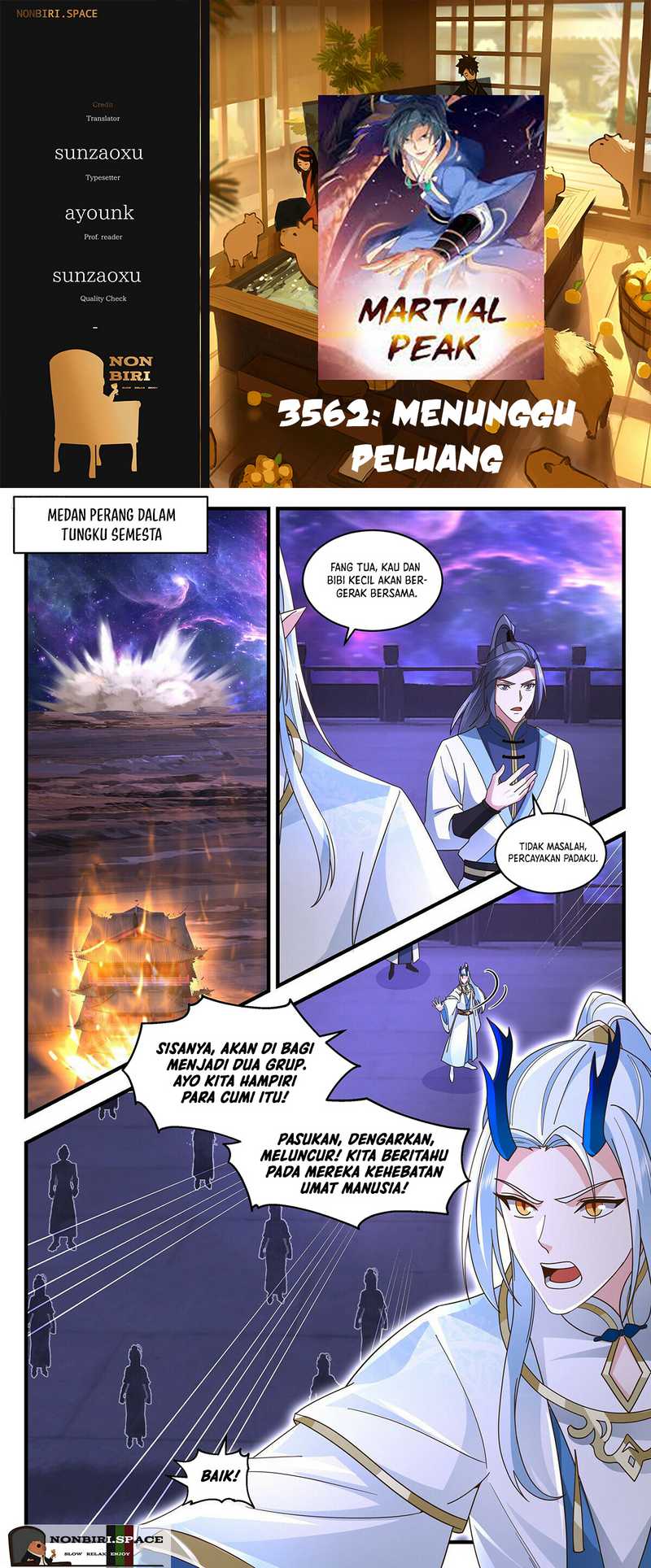 Martial Peak: Chapter 3562 - Page 1