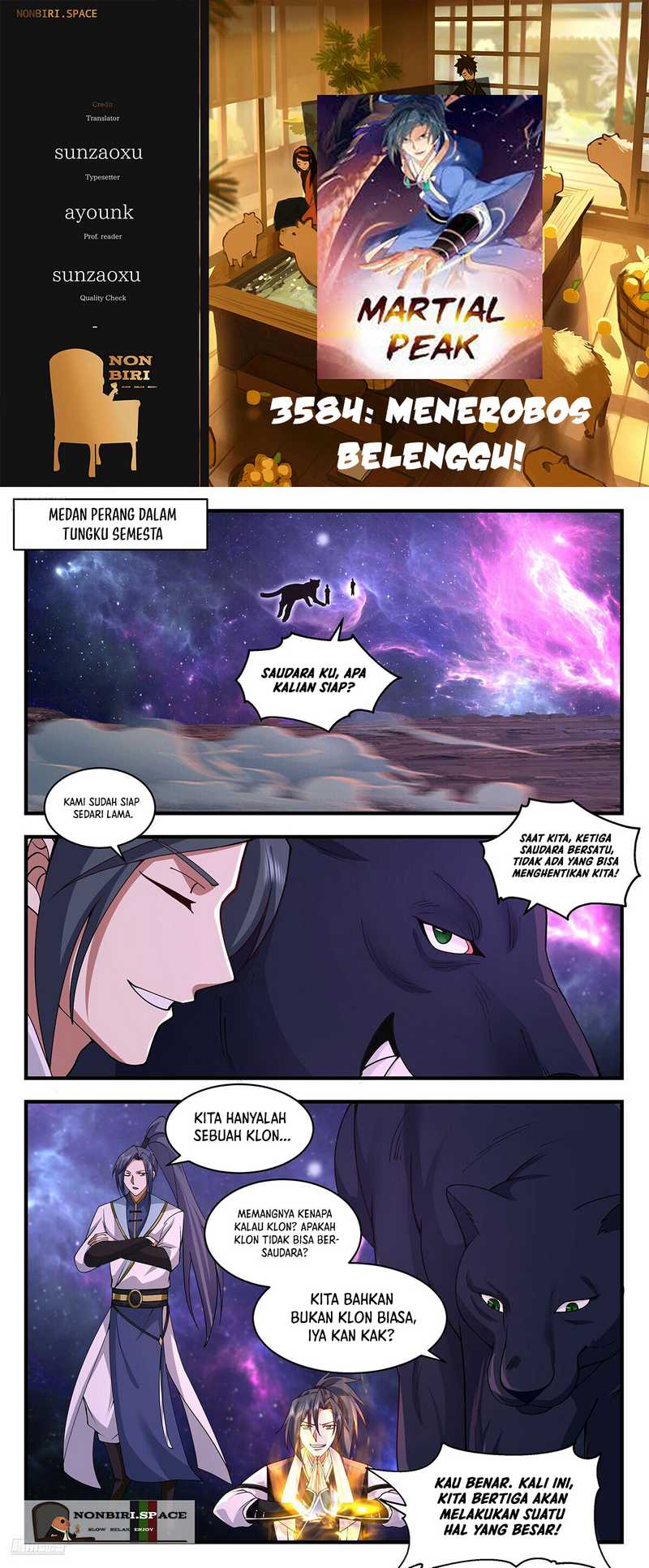 Martial Peak: Chapter 3584 - Page 1