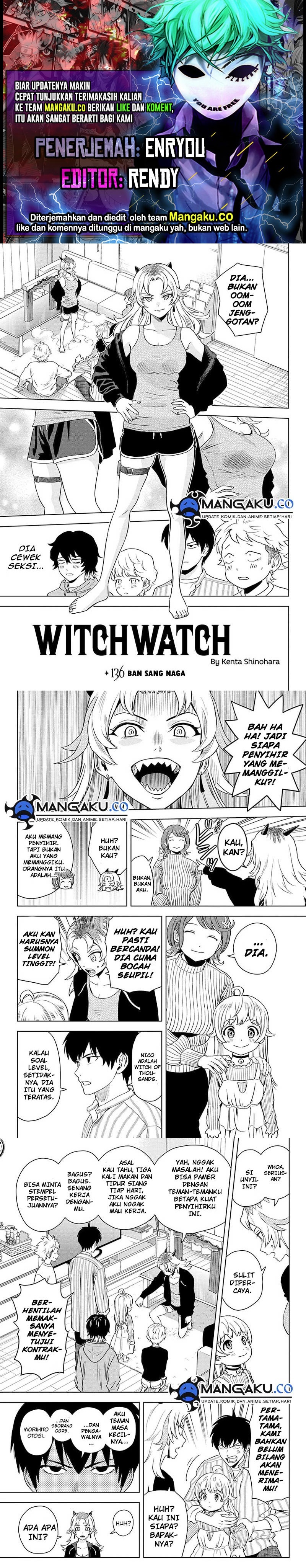 Witch Watch: Chapter 136 - Page 1