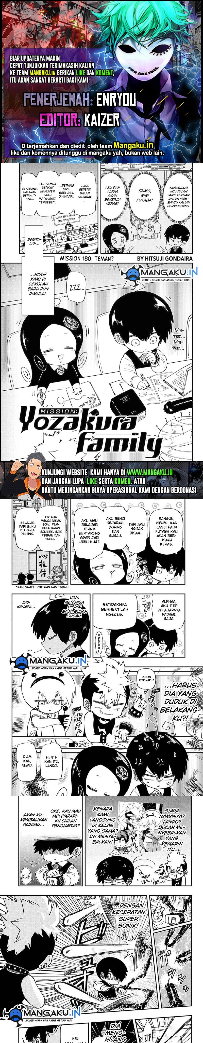 Mission: Yozakura Family: Chapter 180 - Page 1