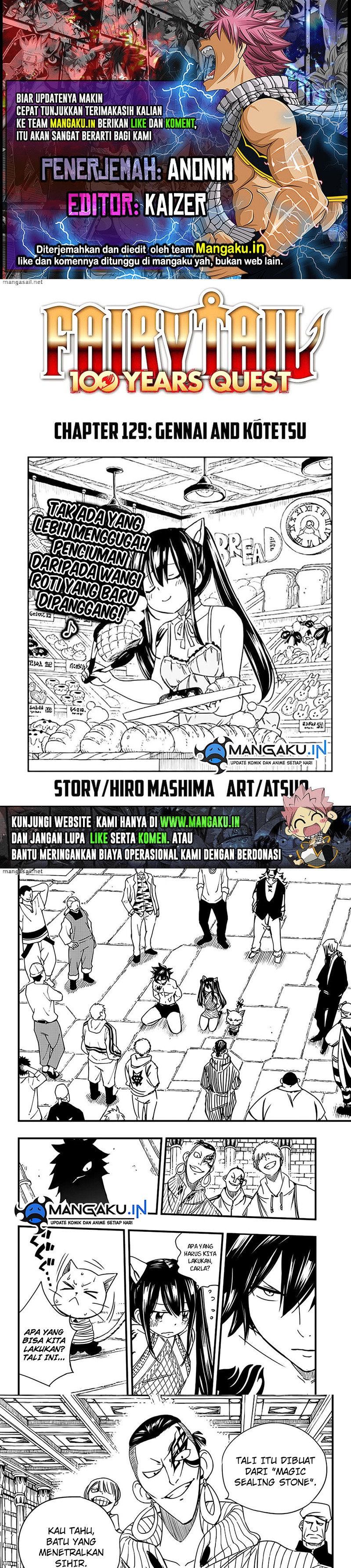 Fairy Tail: 100 Years Quest: Chapter 129 - Page 1