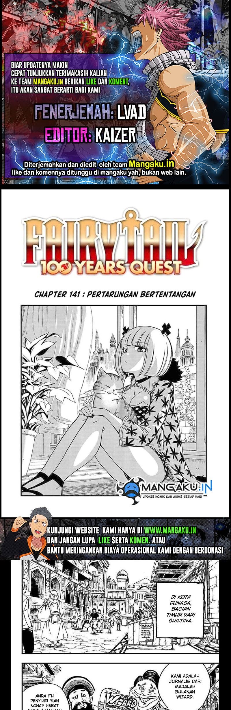 Fairy Tail: 100 Years Quest: Chapter 141 - Page 1