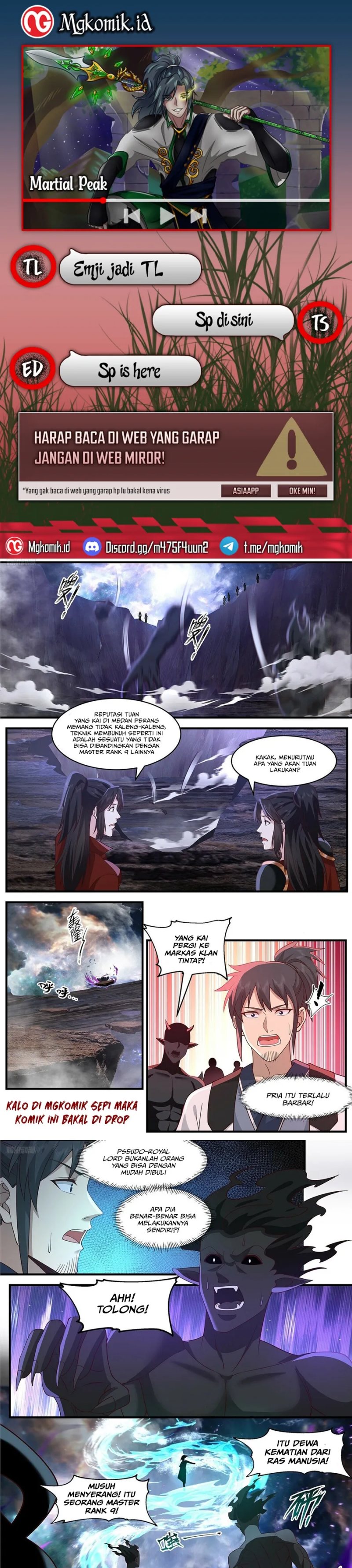 Martial Peak: Chapter 3636 - Page 1