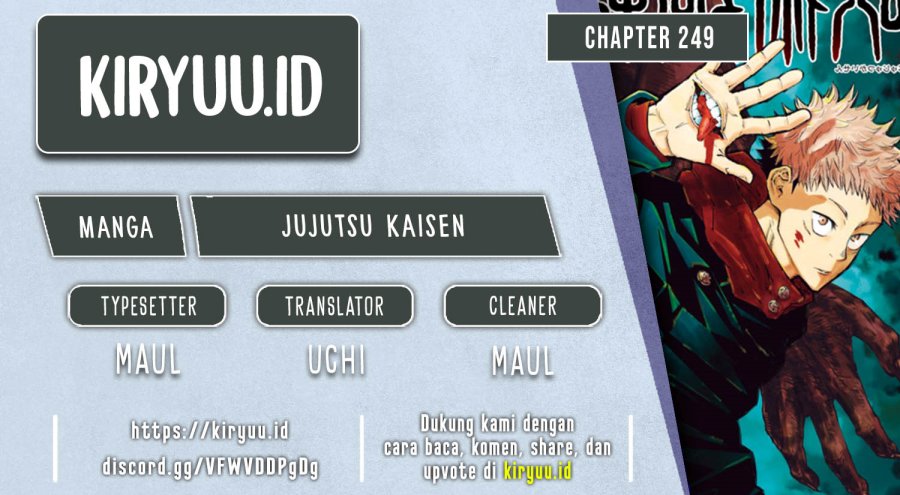 Jujutsu Kaisen: Chapter 249 - Page 1