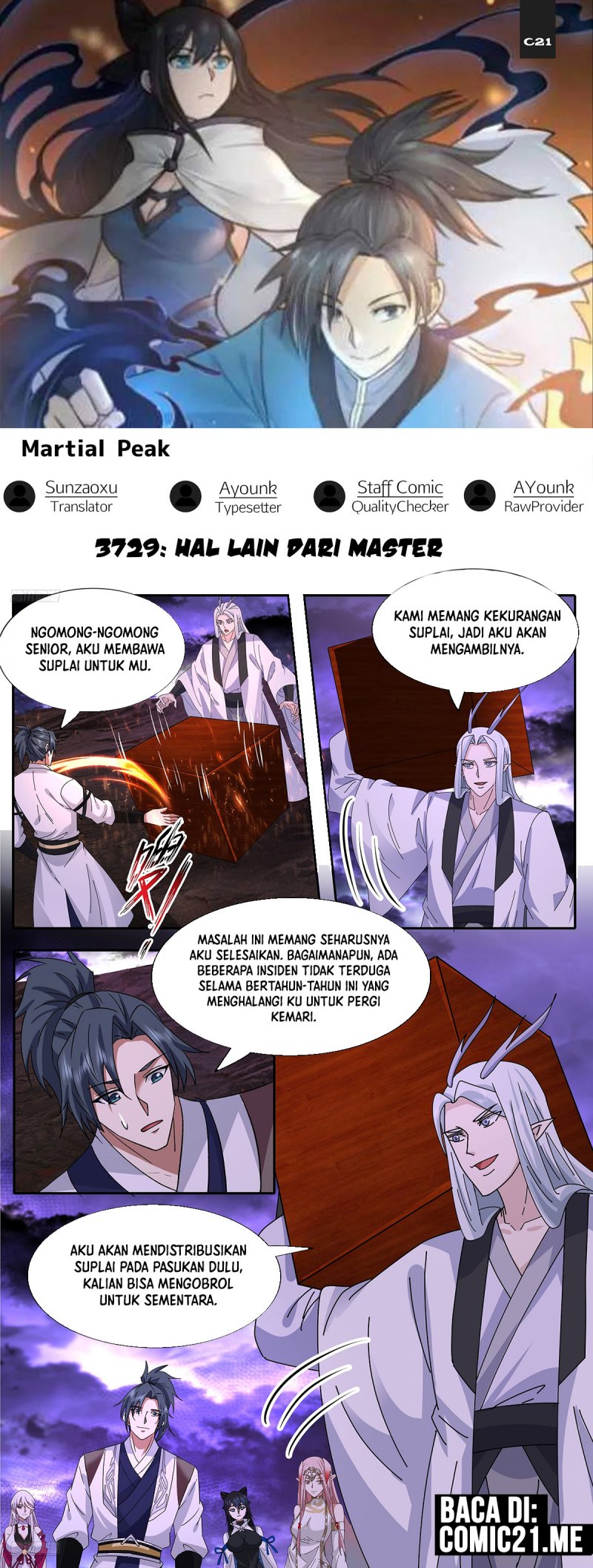 Martial Peak: Chapter 3729 - Page 1