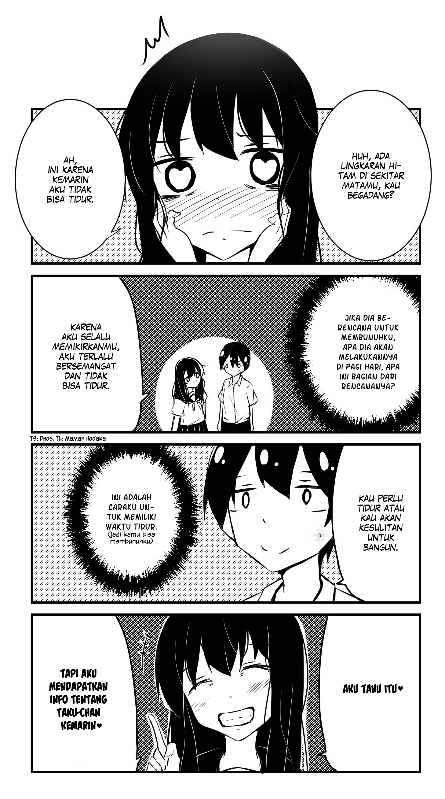 A Story About Wanting To Commit Suicide, But It’s Scary So I Find A Yandere Girl To Kill Me, But It Doesn’t Work: Chapter 6 - Page 1