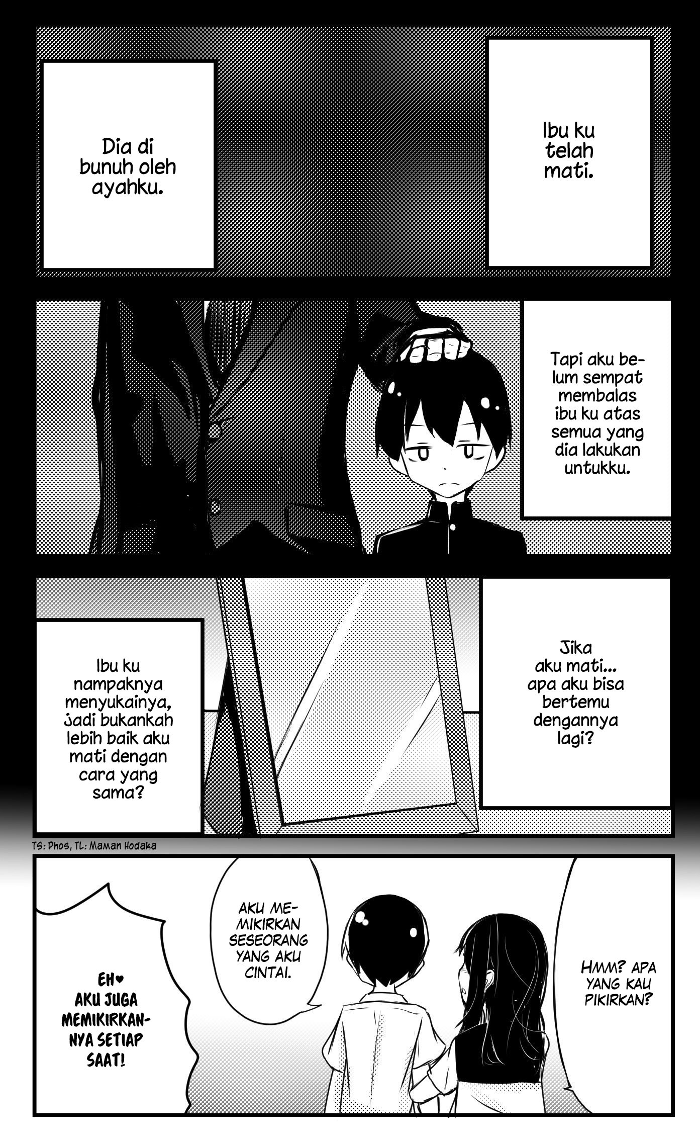 A Story About Wanting To Commit Suicide, But It’s Scary So I Find A Yandere Girl To Kill Me, But It Doesn’t Work: Chapter 7 - Page 1